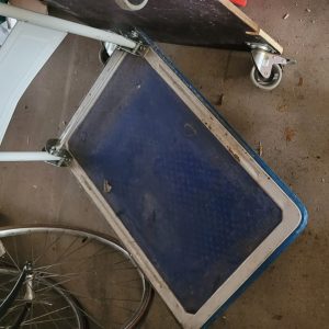 Geplaatst via plaatsformulier transport opvouwbare plateauwagen